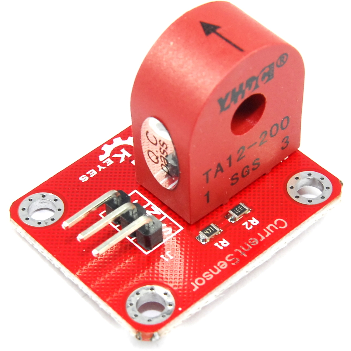 TA12-200 Current Sensor Keyes Red Image 2
