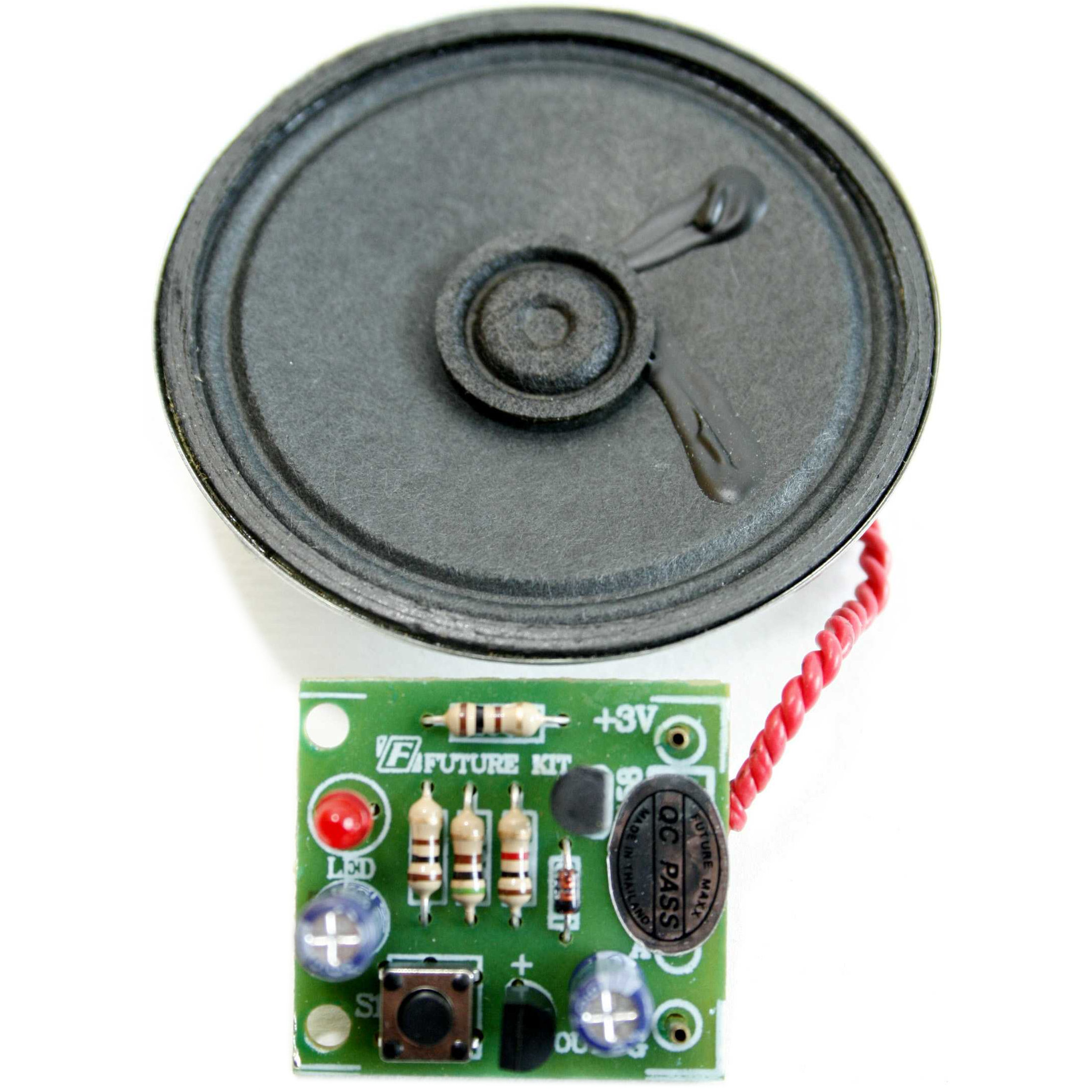 Doorbell Sound Generator Speaker FK Green Image 1