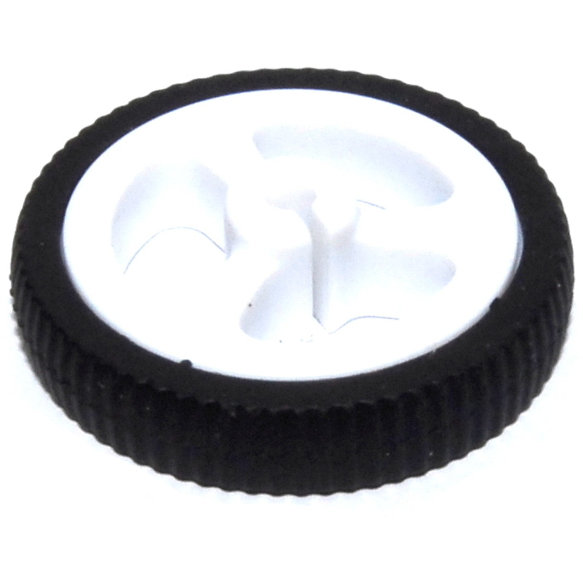 34mm 3-Star Rubber White Image 2